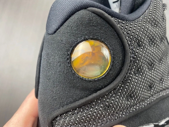 Rep Husky Cat Retro 13 Air Jordan 414571-011 Black 0811